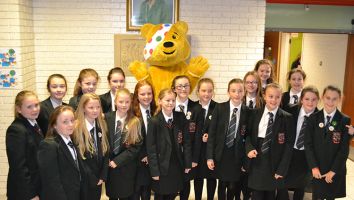 Visit from Pudsey